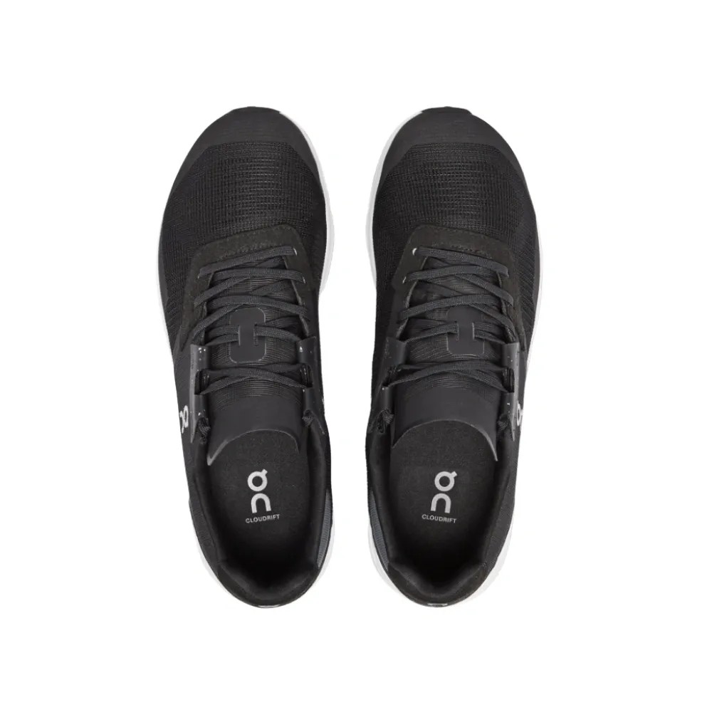 On Running Cloudrift Black White  - HypeFly India View 2