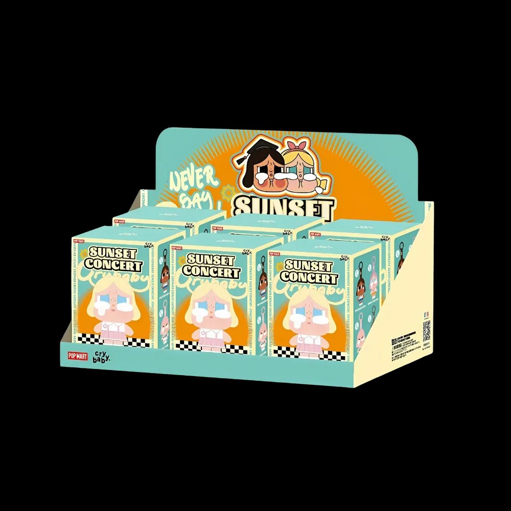  Pop Mart CRYBABY Sunset Concert Series Sealed Case (6 Blind Box) - HypeFly India View 1