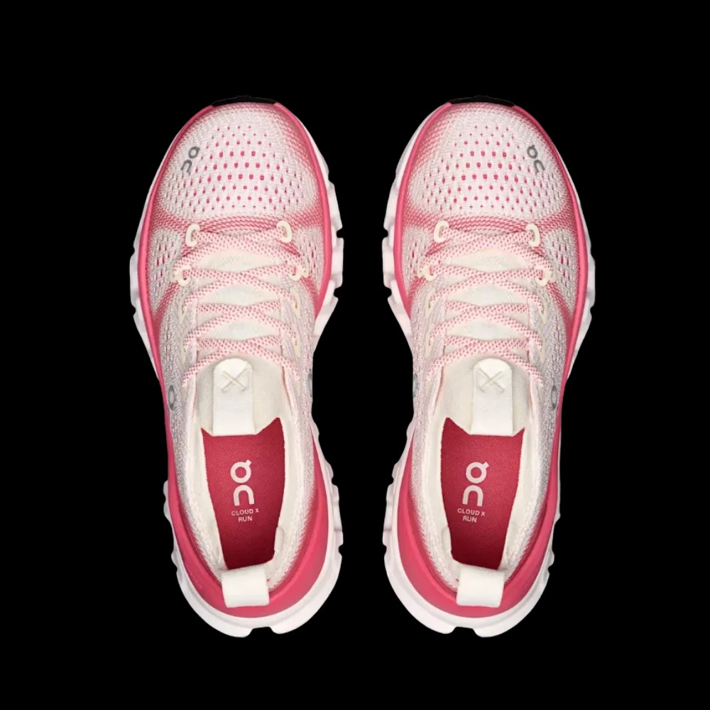 On Running Cloud X Tempo Ivory Camellia - HypeFly India View 2