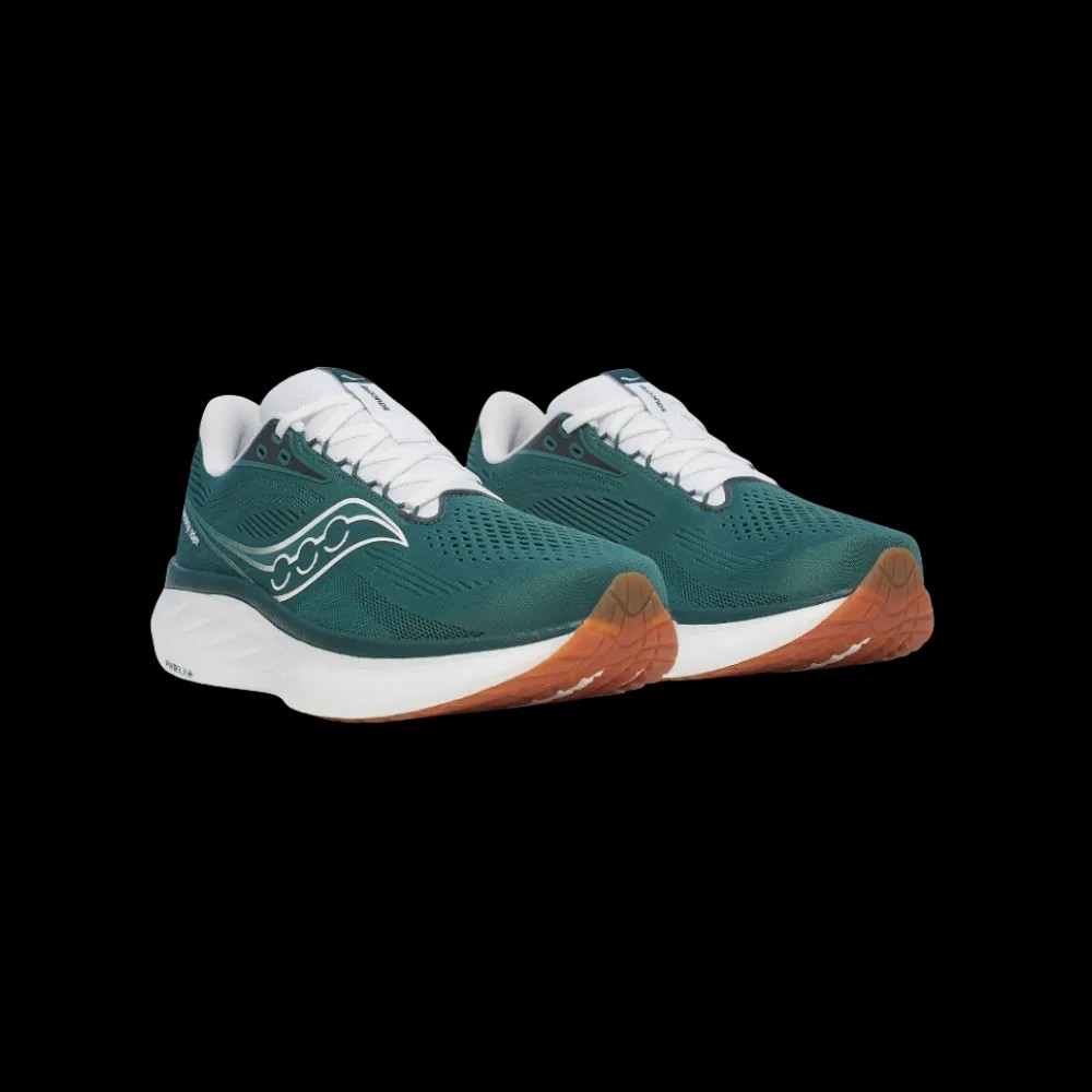 Saucony Ride 18 Pine | White - HypeFly India View 5