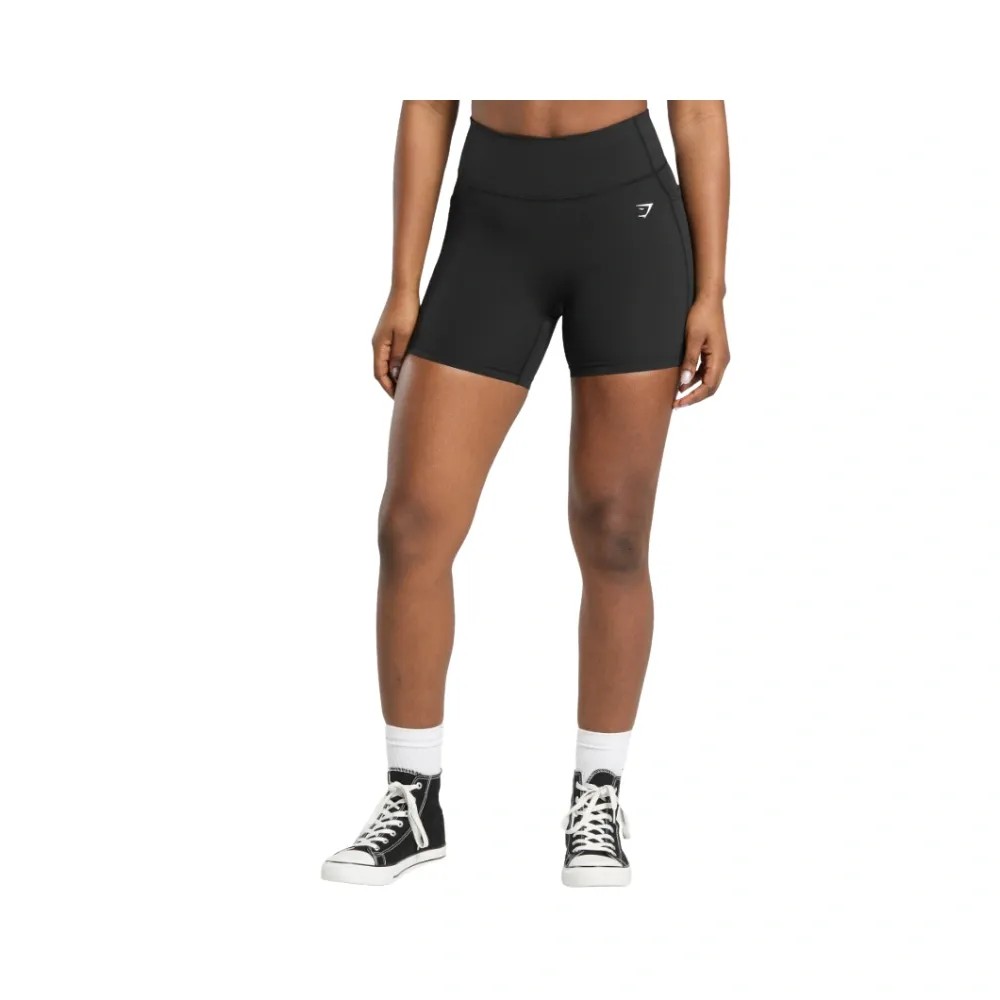 Gymshark Lifting Pocket Shorts Black - HypeFly India View 2