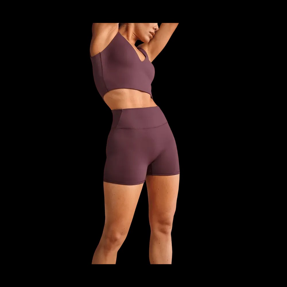 Nike X Skims Matte Women's High-Waisted 3" Boyshorts CURRANT - HypeFly India View 4