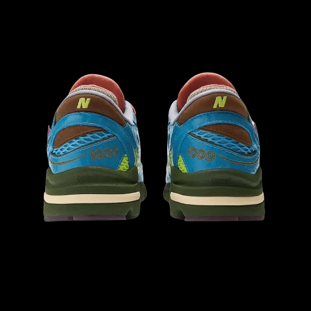 Salehe Bembury x New Balance 1000 'Fog Be The Cloud' - HypeFly India View 4