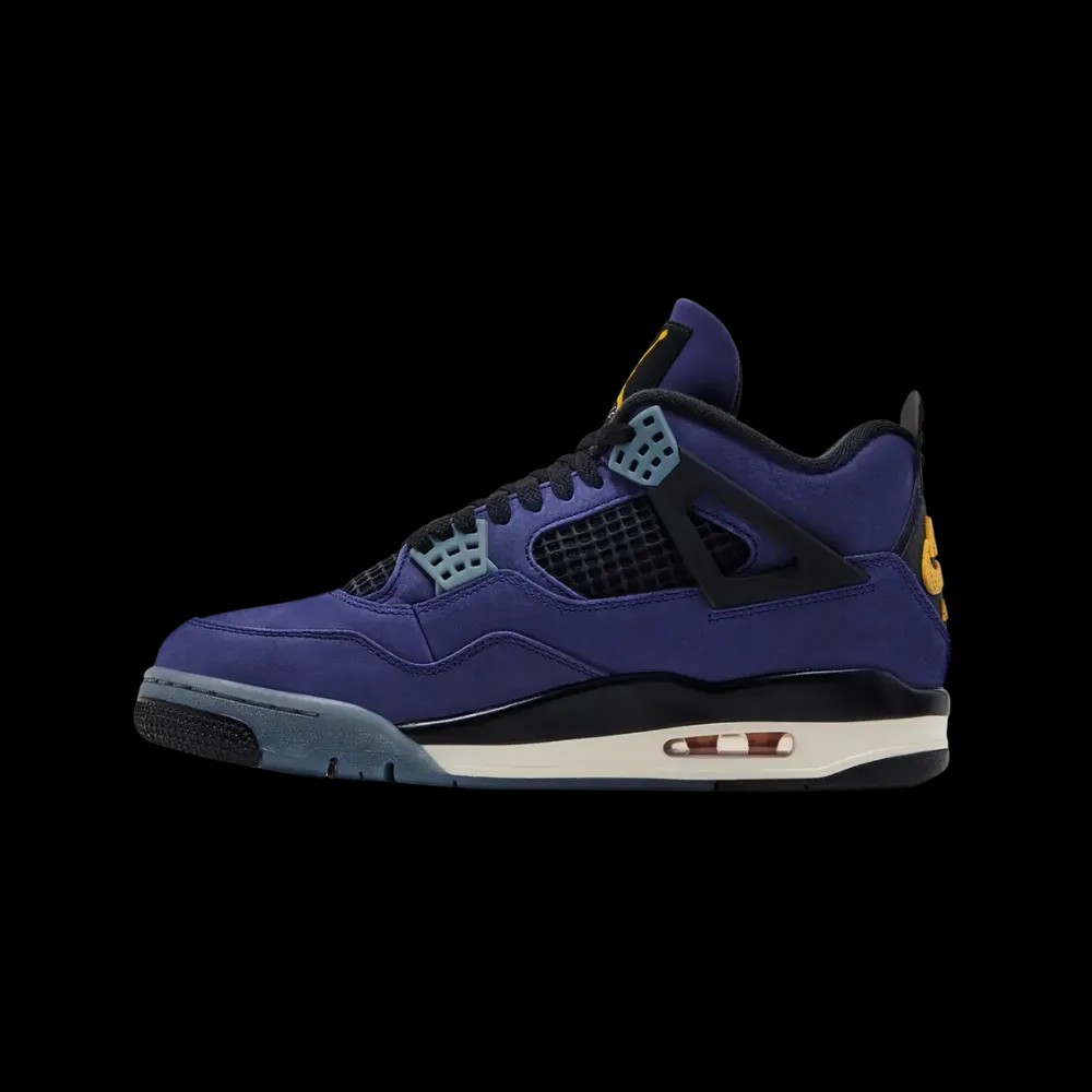 Air Jordan 4 Retro 'Lakers' - HypeFly India View 3