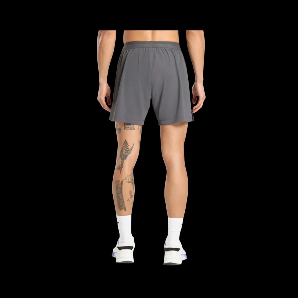 Gymshark Hybrid 6" Shorts Slim Fit Graphite Grey - HypeFly India View 2