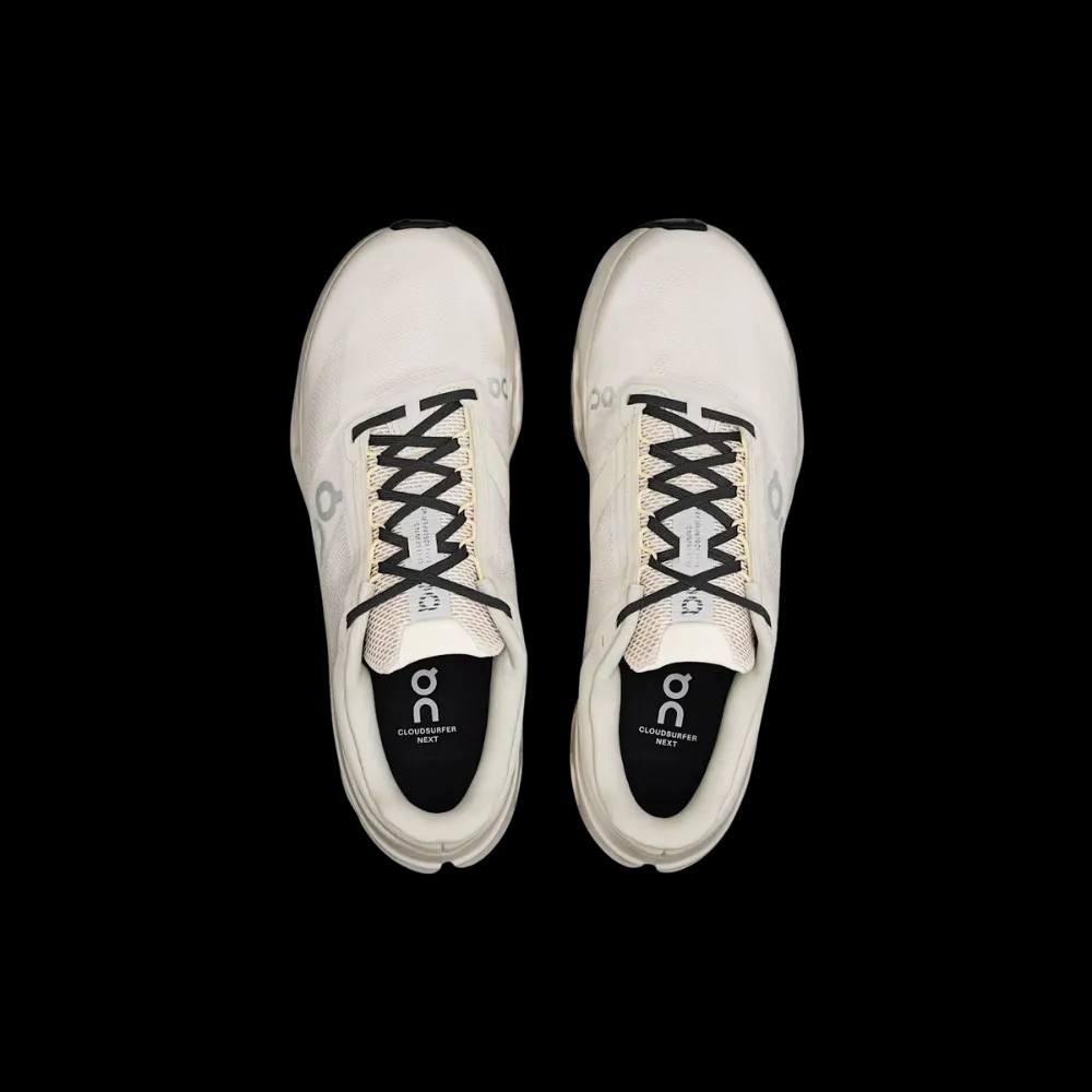 On Running Cloudsurfer Next Ivory Silver - HypeFly India View 3