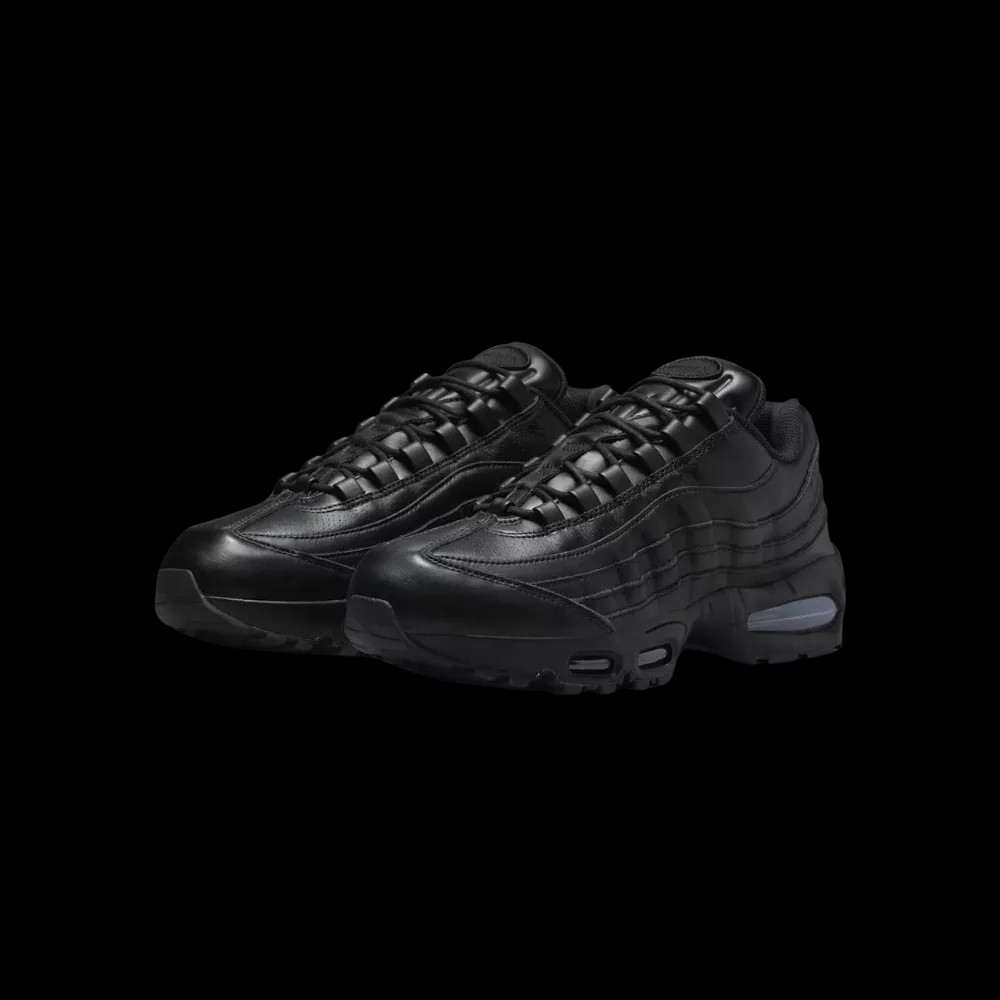 Nike Air Max 95 'Big Bubble - Black Leather' - HypeFly India View 5
