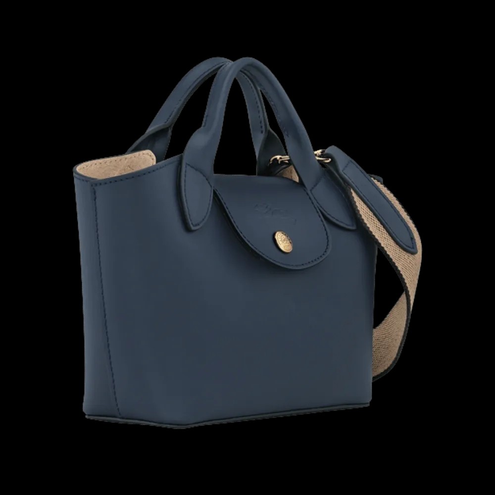 Longchamp Épure XS Tote bag Navy - Leather - HypeFly India View 3