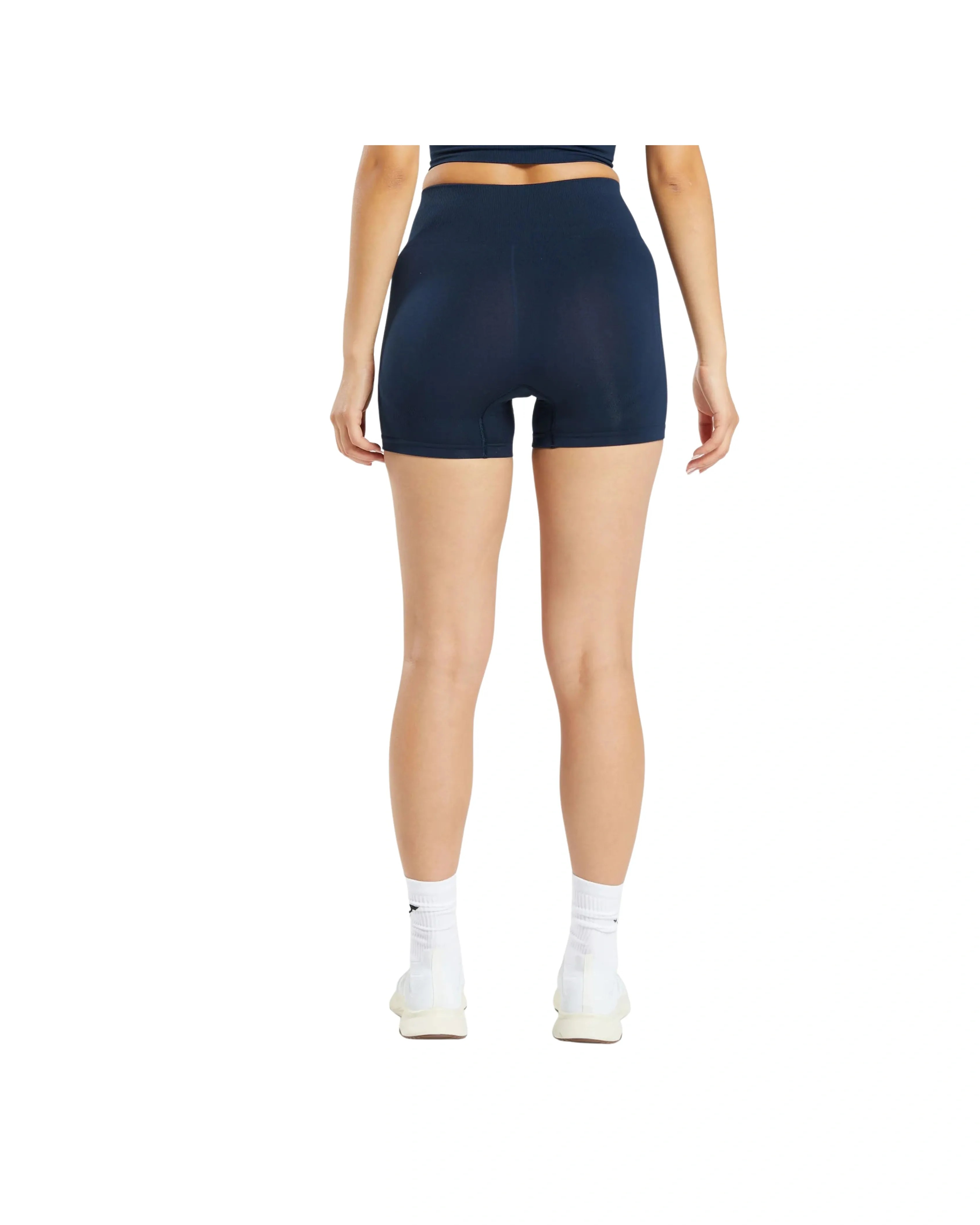 Gymshark Everyday Seamless Shorts Strength Navy - HypeFly India View 2