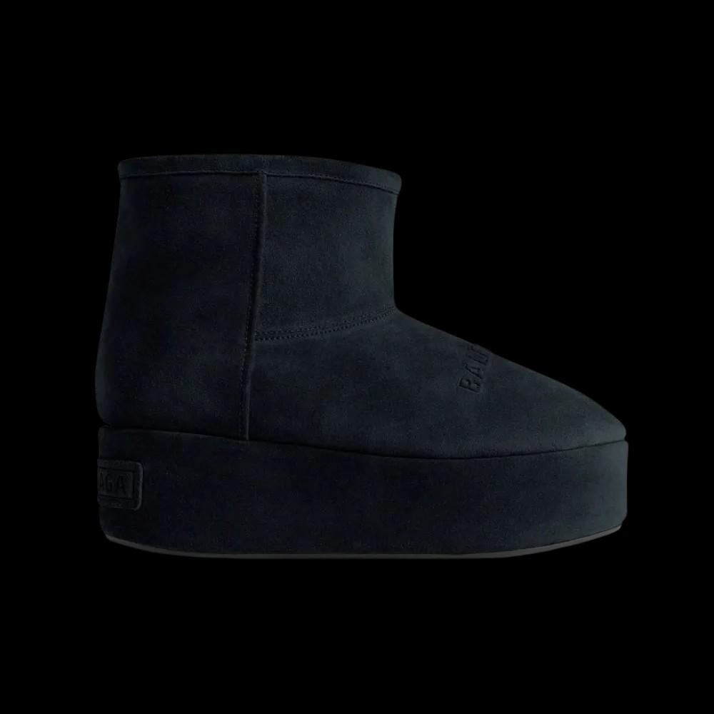 Balenciaga Alaska Platform Bootie In Black - HypeFly India View 1