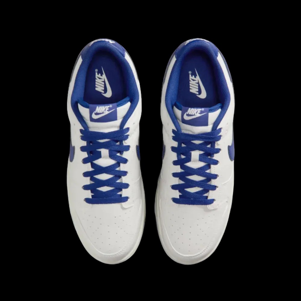 Nike Dunk Low Retro White Deep Royal Blue - HypeFly India View 5