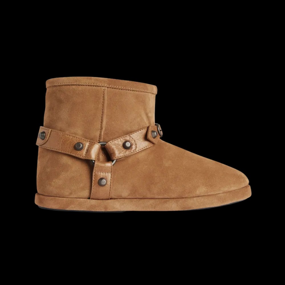 Balenciaga Alaska Soft Bootie In Camel - HypeFly India View 1