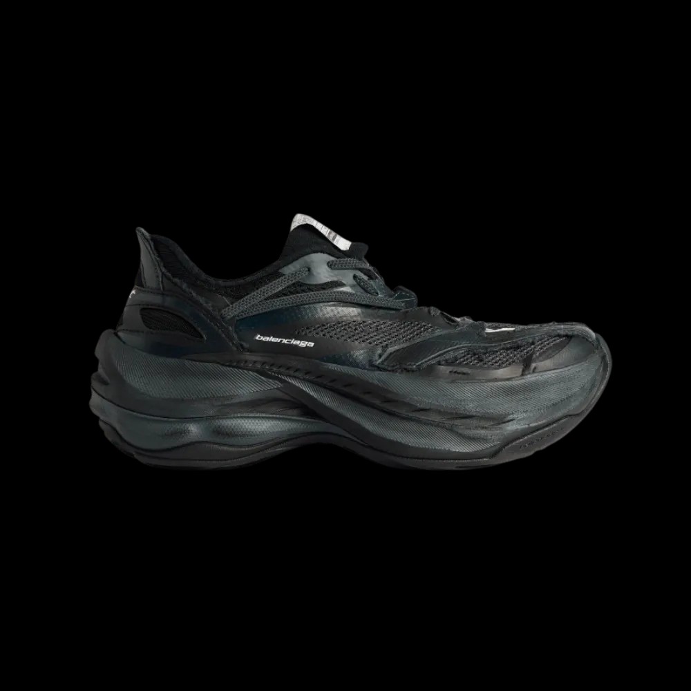 Balenciaga Jet Sneaker In Black - HypeFly India View 1