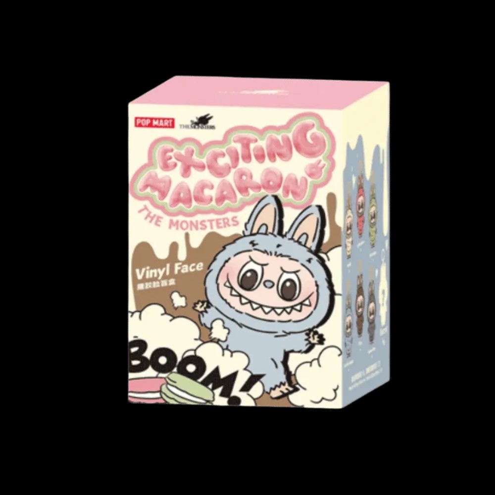 Pop Mart Labubu The Monsters Tasty Macarons Vinyl Face Sealed Case (6 Blind Boxes) - HypeFly India View 2