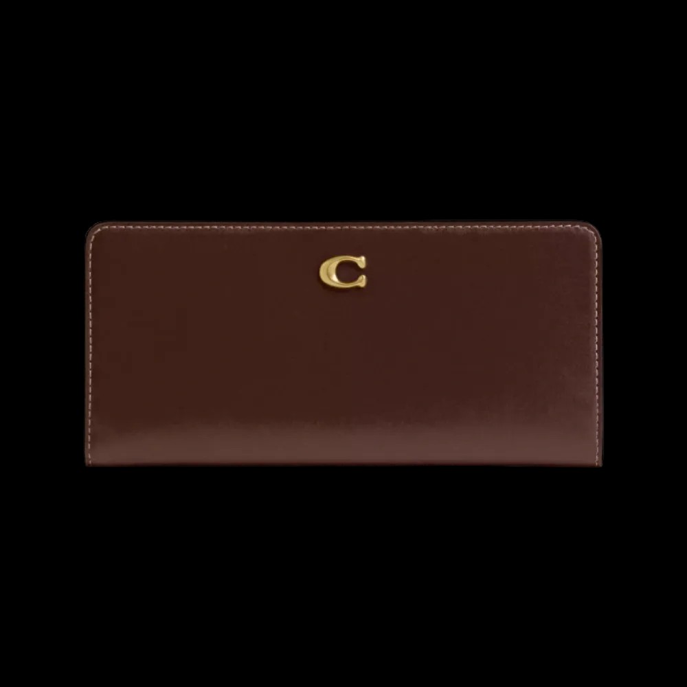 Coach Essential Slim Wallet Brass - HypeFly India View 1