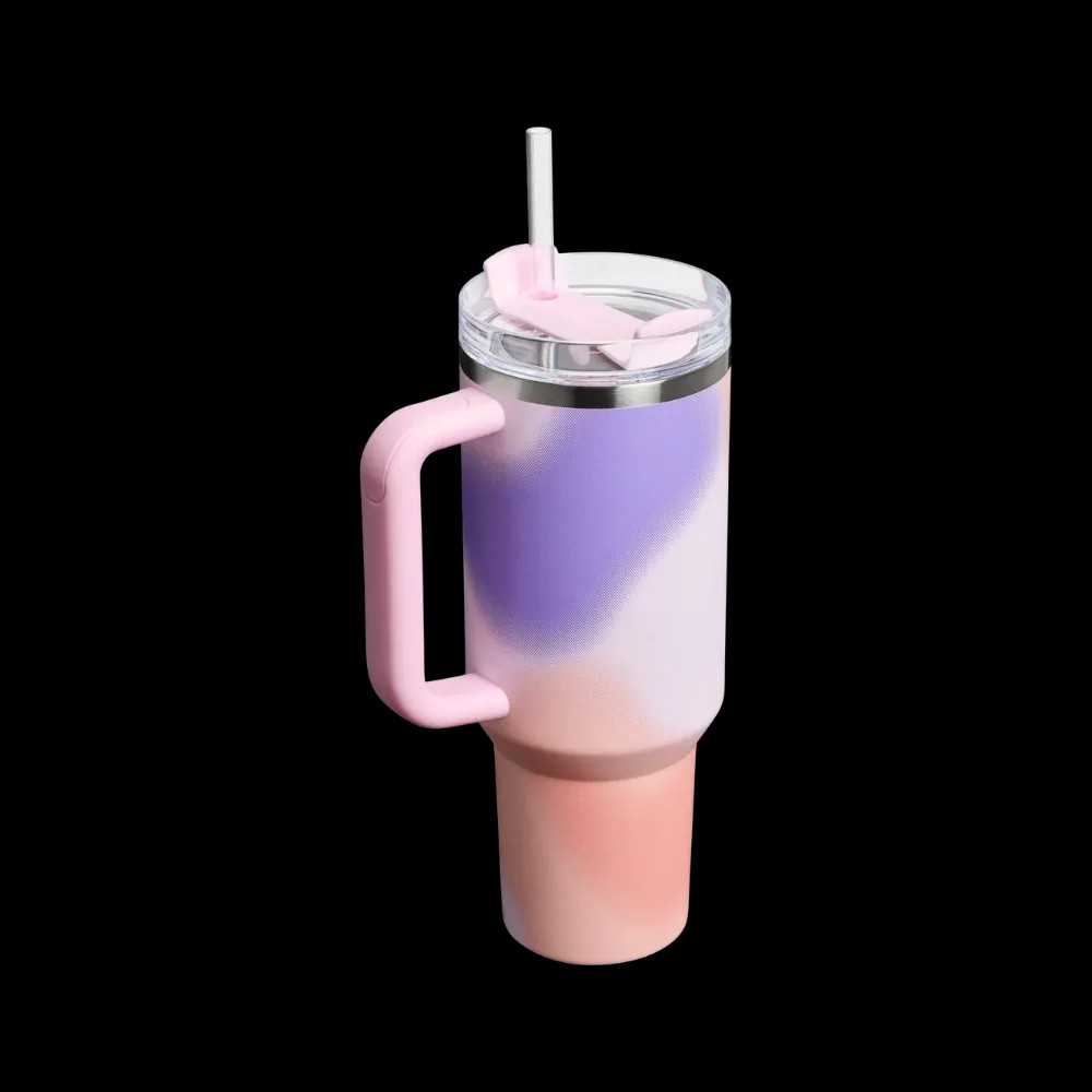 Stanley New Frequency Quencher H2.0 FlowState Tumbler (40OZ) Rose Petal Motion - HypeFly India View 2