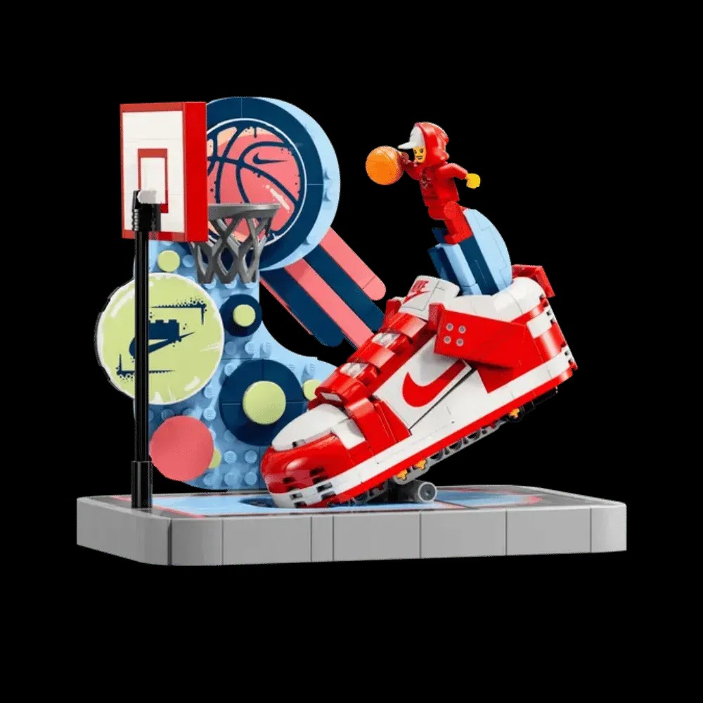 Nike X Lego Dunk Trickshot - HypeFly India View 5