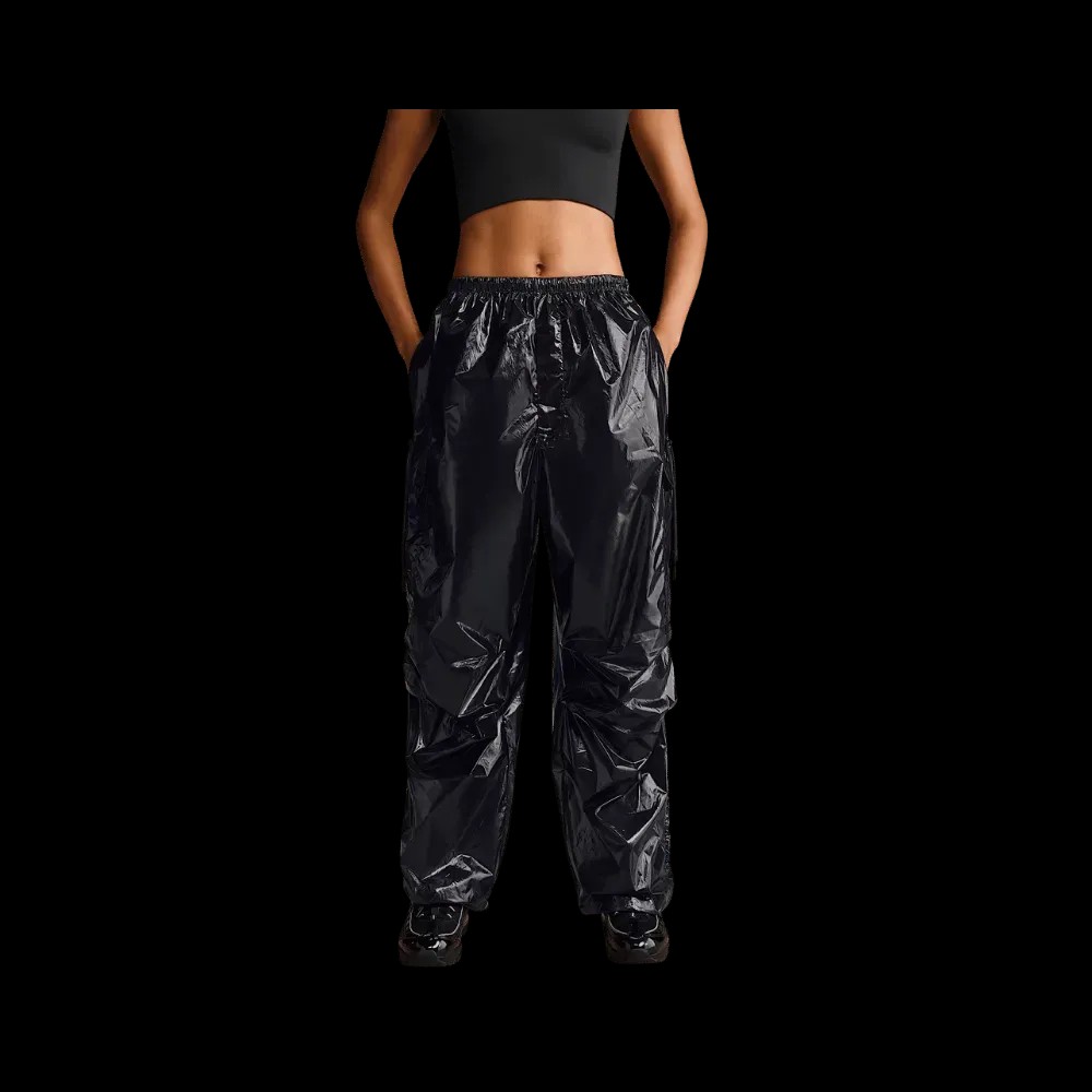 Nike x Skims Shine Women's Cargo Pants Obsidian - HypeFly India View 4