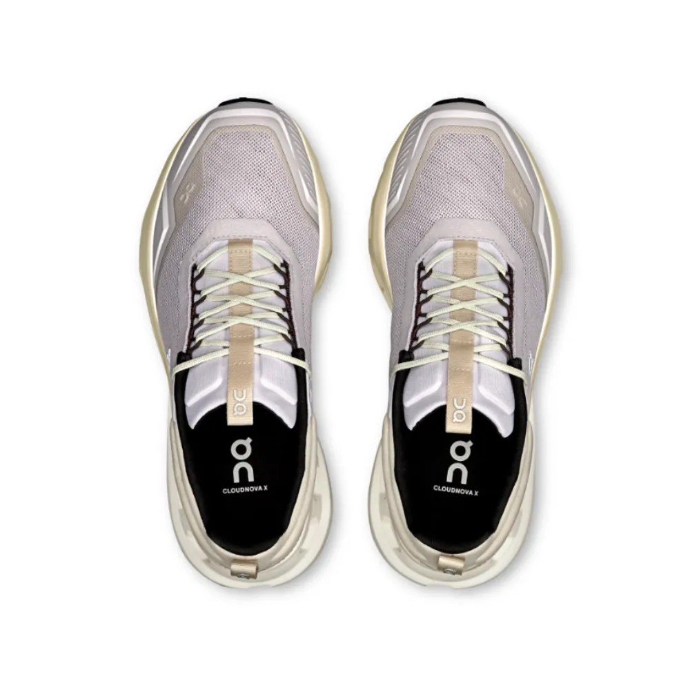 On Running Cloudnova X Silver | Mulberry - HypeFly India View 2