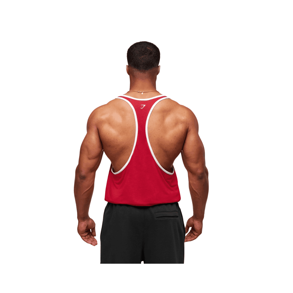 GymShark GSLC Ringer Stringer Red - HypeFly India View 2
