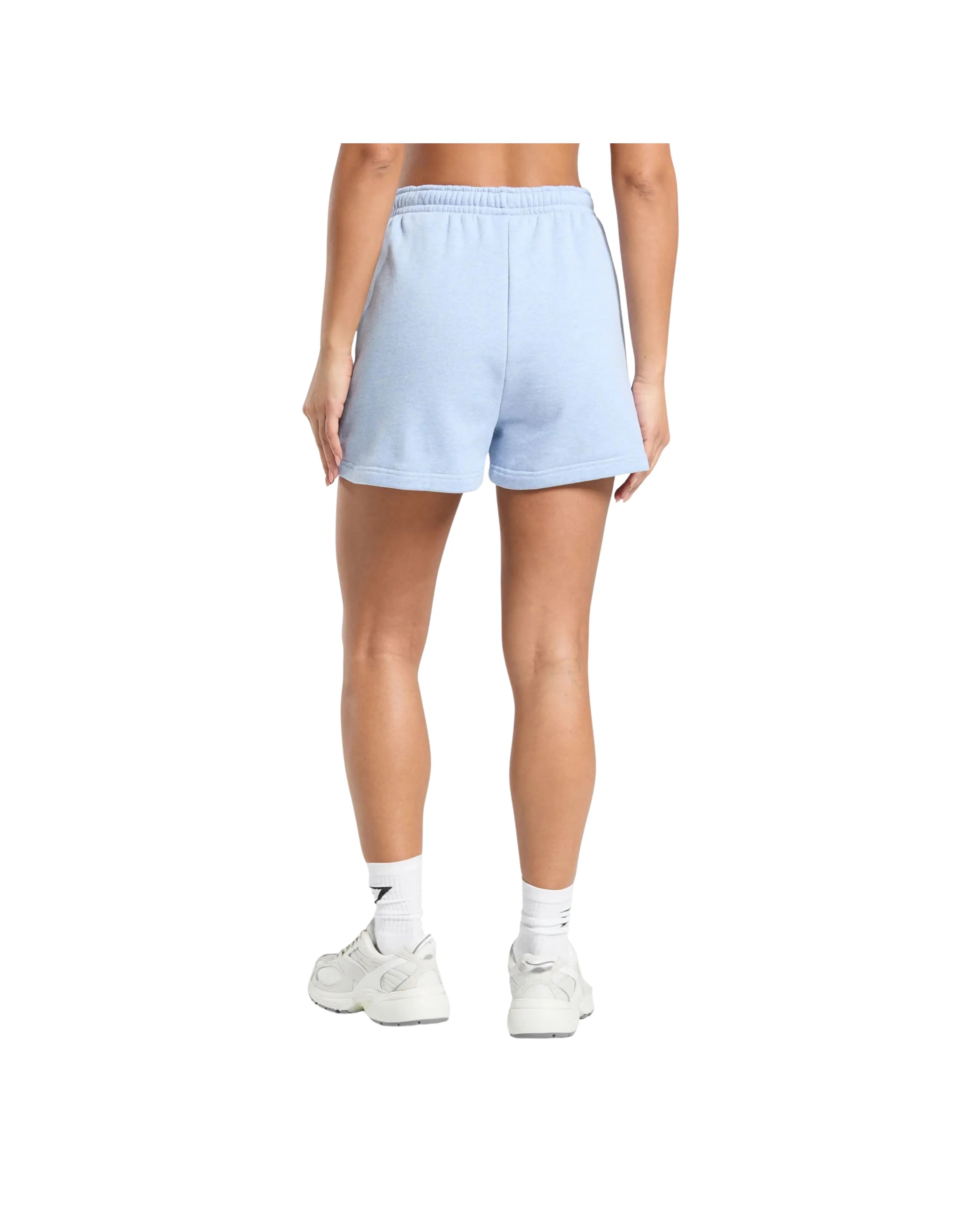 Gymshark Rest Day Sweats 2.0 Shorts regular fit Blue Marl - HypeFly India View 2