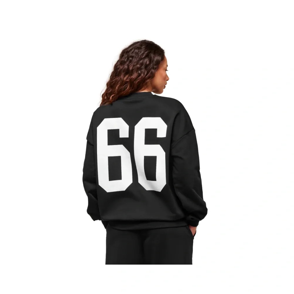 Gymshark Varsity Graphic Pullover Black  - HypeFly India View 2