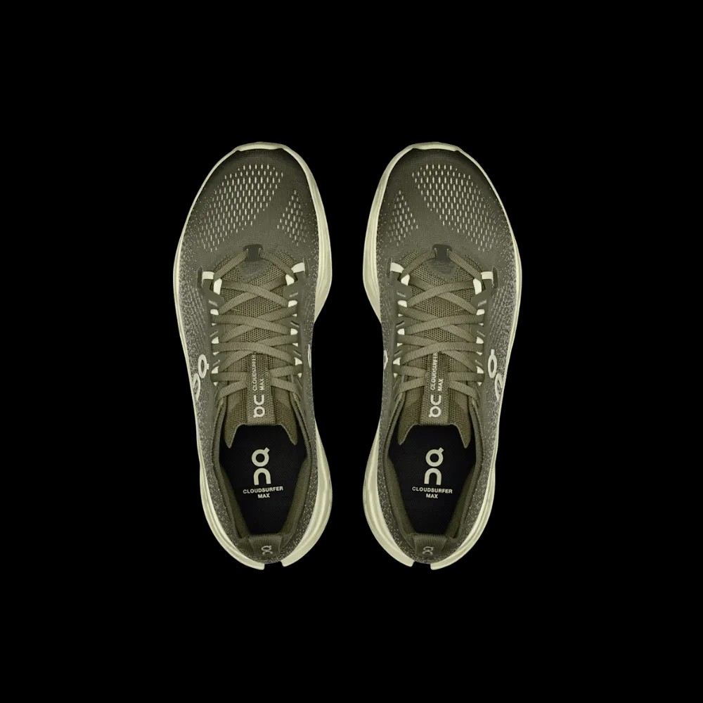 On Running Cloudsurfer Max Olive Seedling - HypeFly India View 4