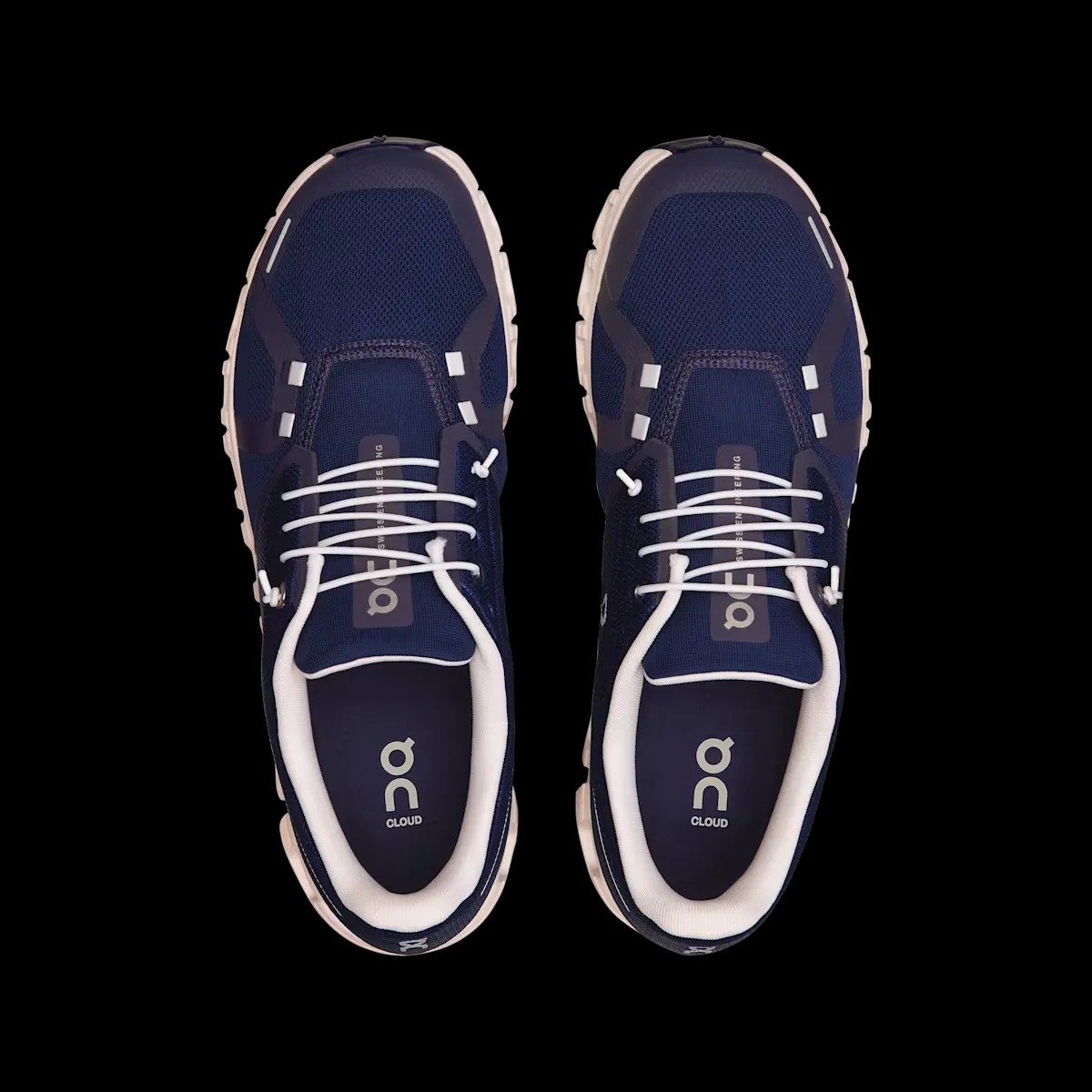 On Running Cloud 6 Midnight White - HypeFly India View 2