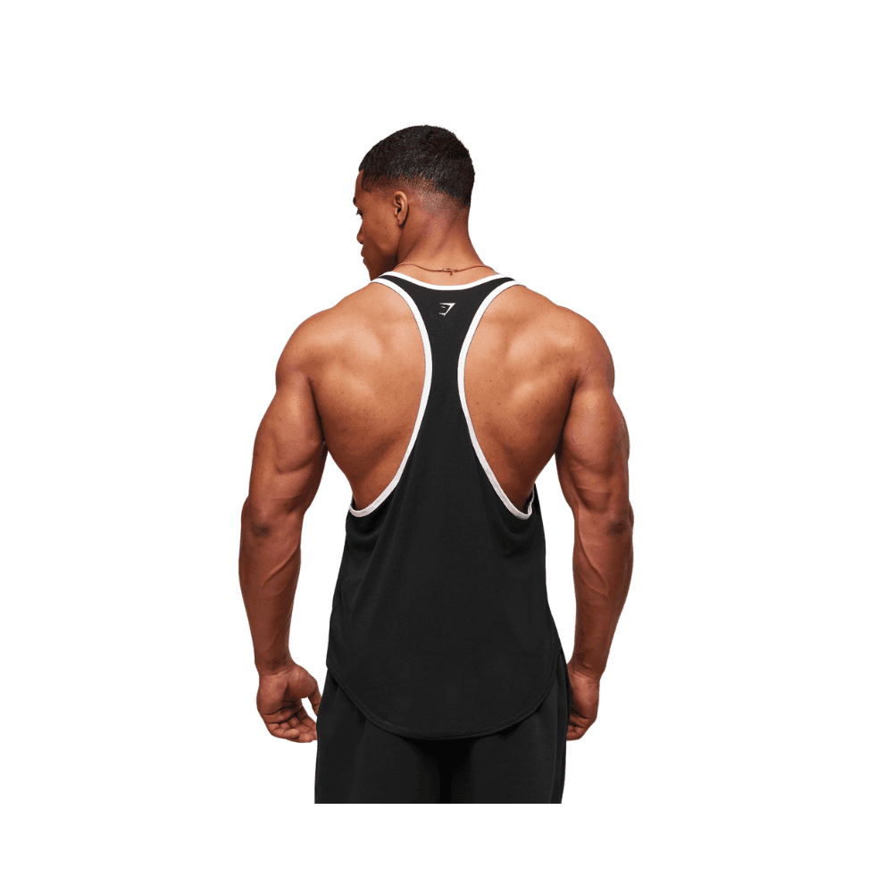 Gymshark GSLC Ringer Stringer Black - HypeFly India View 2