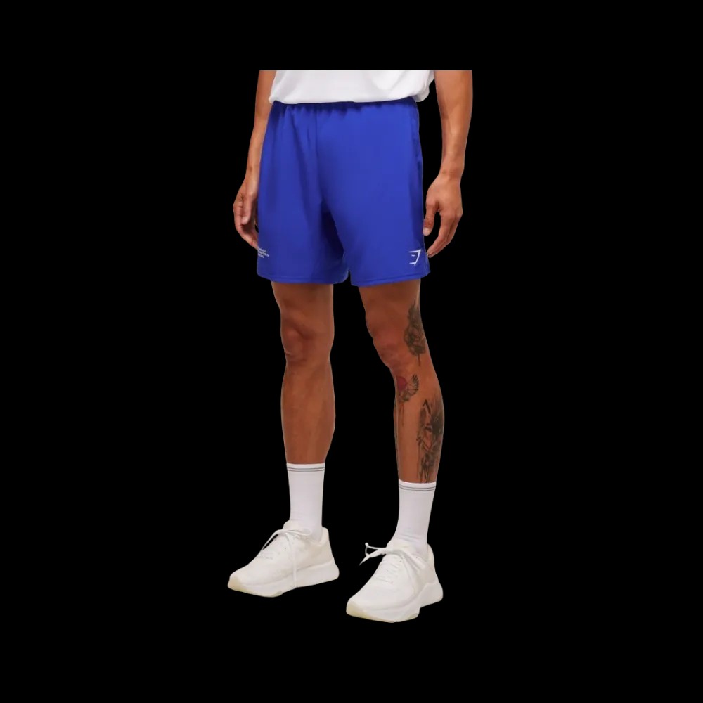 Gymshark Conditioning Club Shorts Athletic Blue - HypeFly India View 2