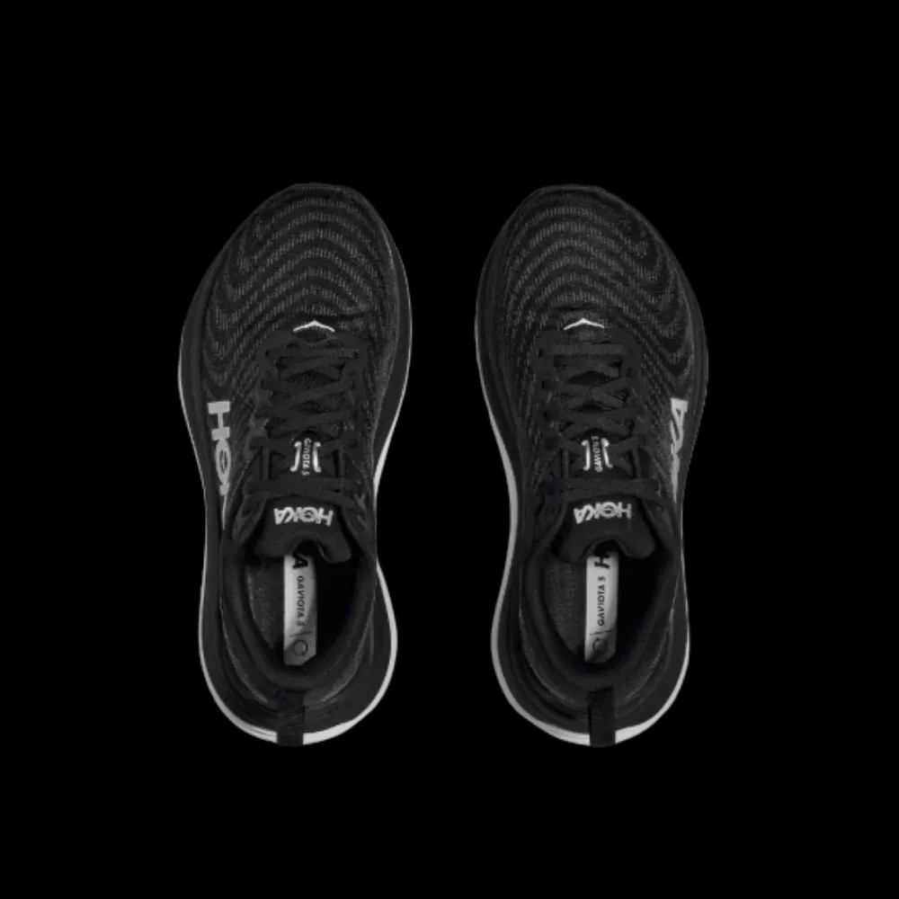 Hoka Gaviota 5 Black And White - HypeFly India View 3