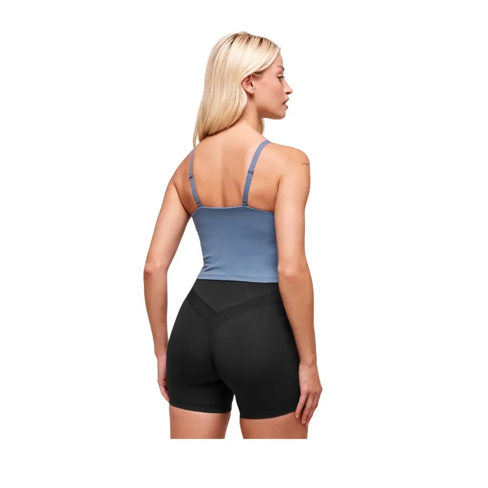 Gymshark Everyday Cami Tank With Shelf Worn Blue - HypeFly India View 4