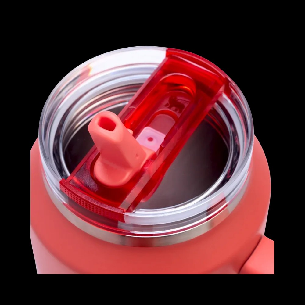 Stanley Quencher ProTour Flip Straw Tumbler (64OZ) Hot Coral Fade - HypeFly India View 3