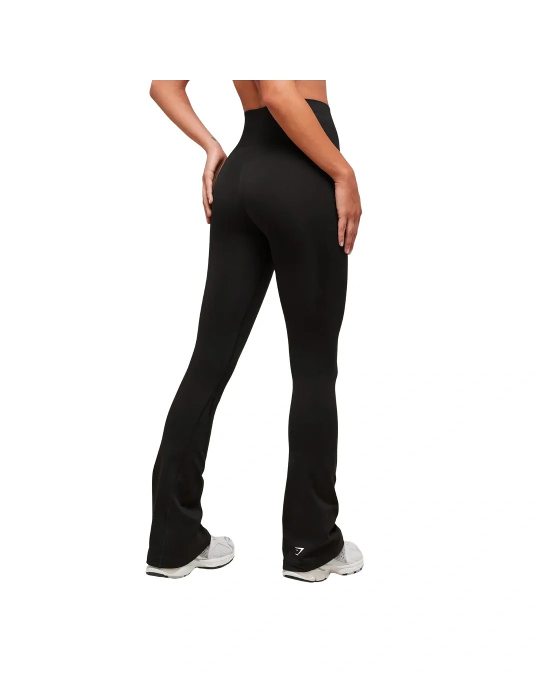 Gymshark Vital Soft Flared Legging Black - HypeFly India View 2