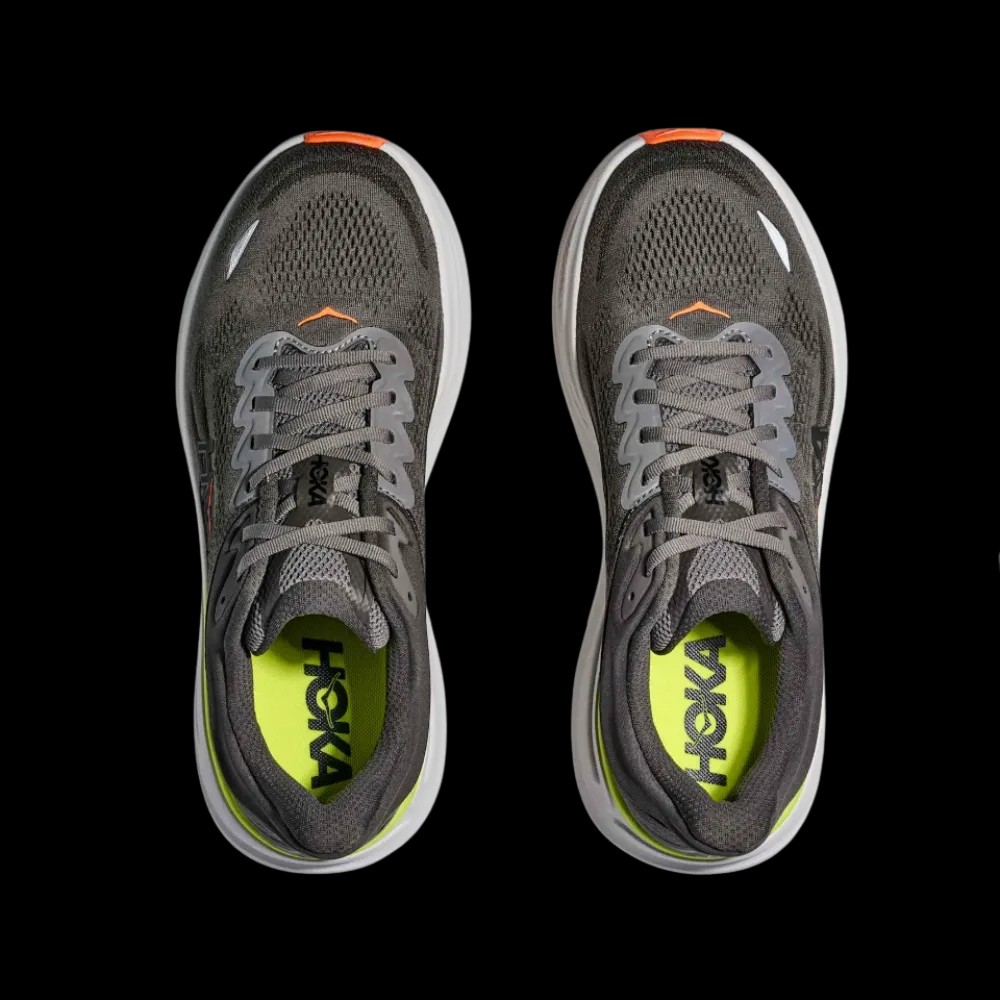 Hoka Bondi 9 Asphalt Grey - HypeFly India View 5