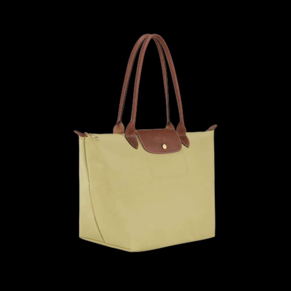 Longchamp Le Pliage Original M Tote bag Pistachio - Recycled canvas - HypeFly India View 4