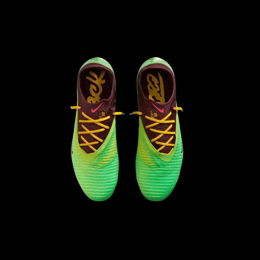 Travis Scott x Nike Phantom 6 Low Elite FG SE 'Multi Color Metallic Gold' - HypeFly India View 5