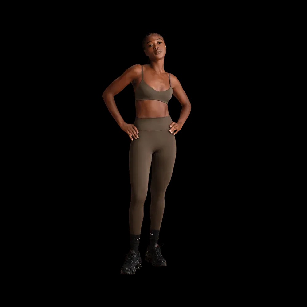 Nike X Skims Women's High-Waisted 26" Leggings Obsidian - HypeFly India View 1