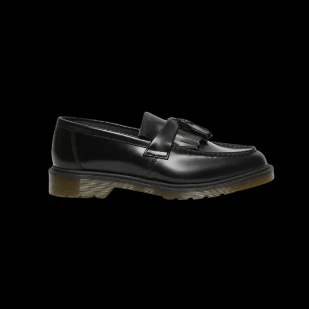 Dr Martens Smooth Leather Tassel Loafers Black - HypeFly India View 1