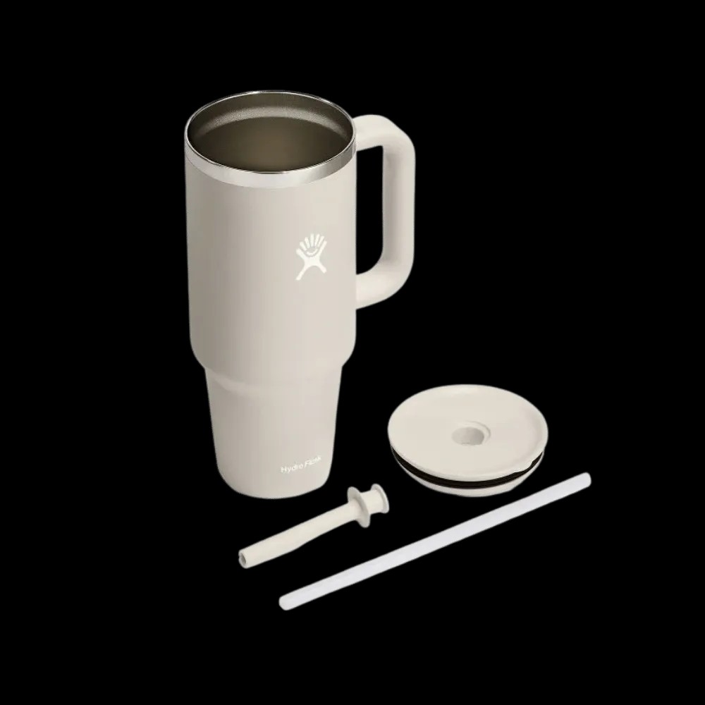 Hydro Flask 40 OZ Travel Tumbler Oat - HypeFly India View 3