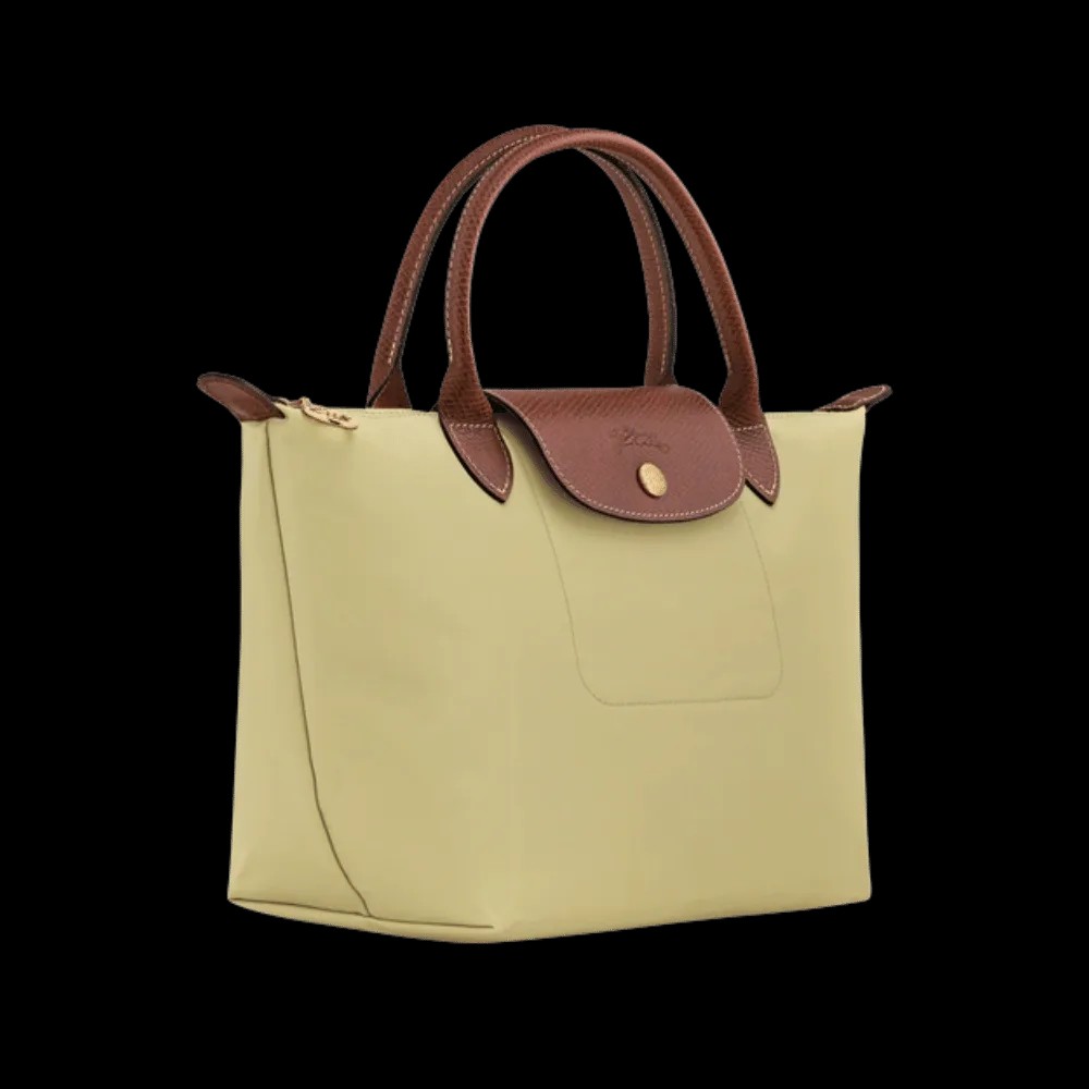 Longchamp Le Pliage Original S Handbag Pistachio - Recycled canvas - HypeFly India View 4
