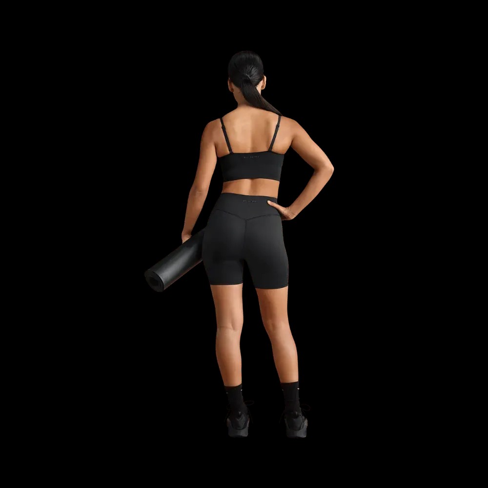 Nike X Skims Matte Women's Cami Longline Bra Obsidian - HypeFly India View 2
