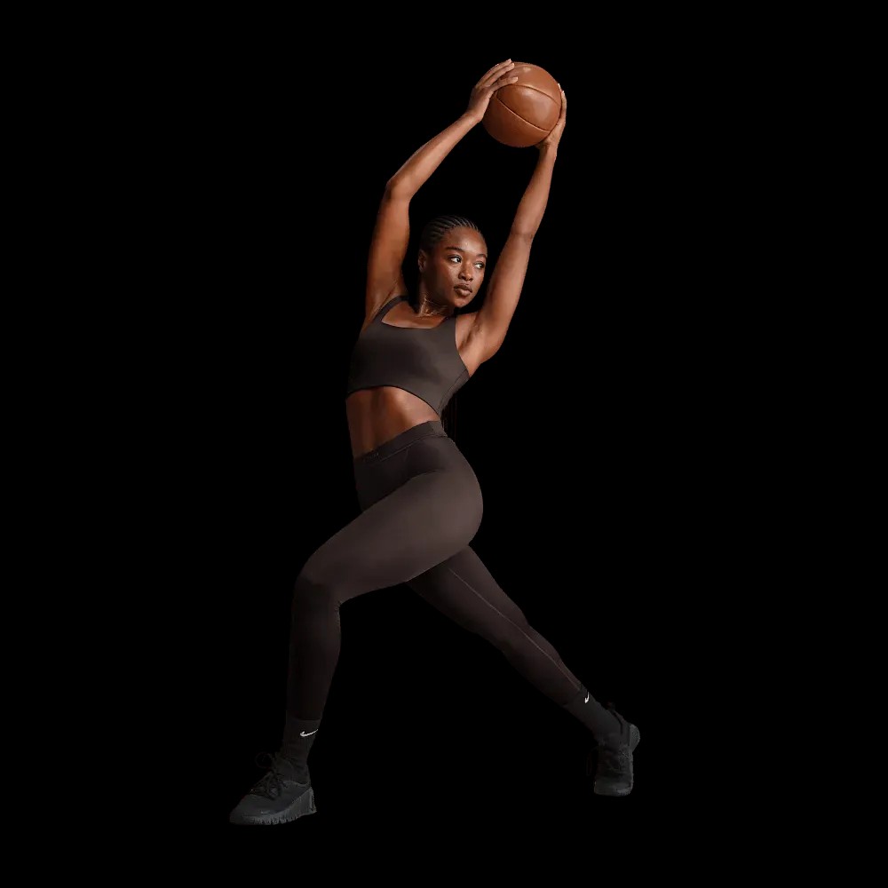 Nike x Skims Shine Women's High-Waisted V-Panel 26" Leggings Phoenix - HypeFly India View 2