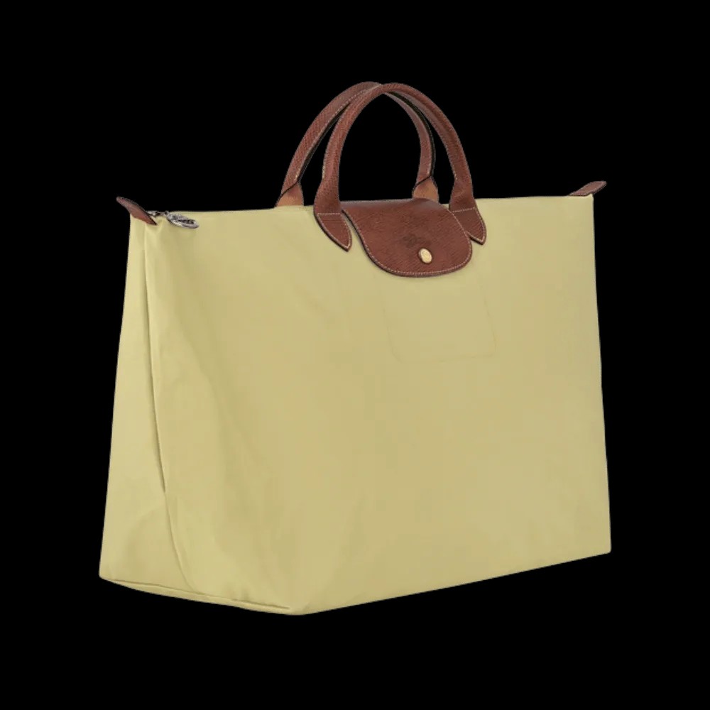 Longchamp Le Pliage Original M Handbag Pistachio - Recycled canvas - HypeFly India View 4