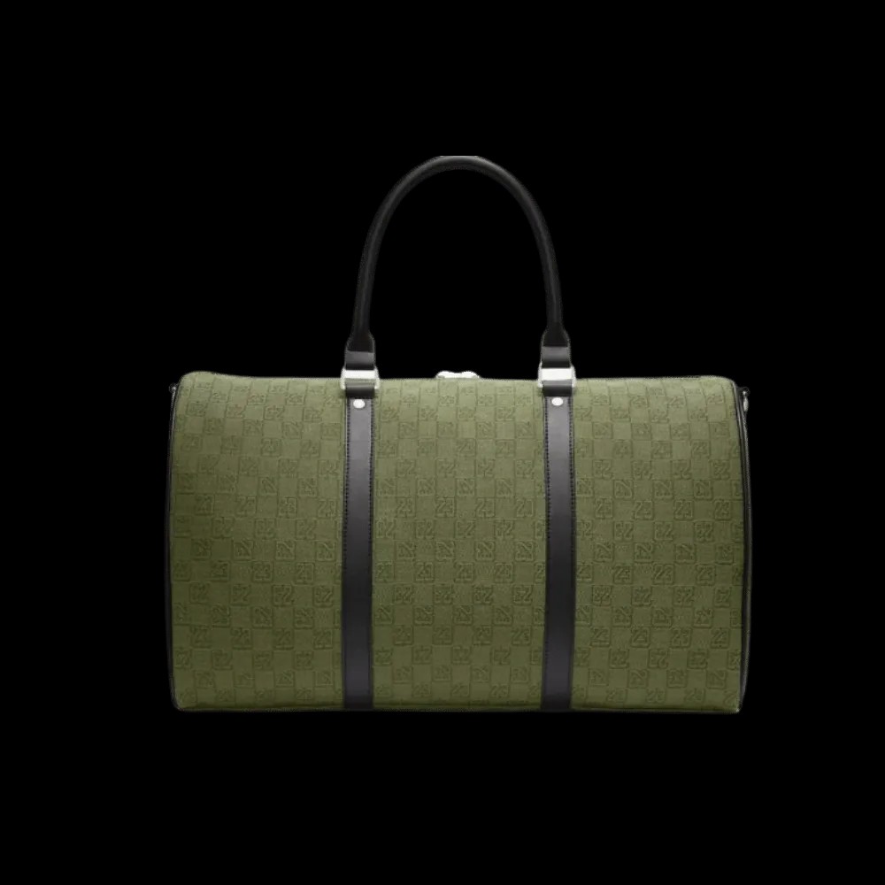 Jordan Monogram Duffle 25L Bag - Green - HypeFly India View 2