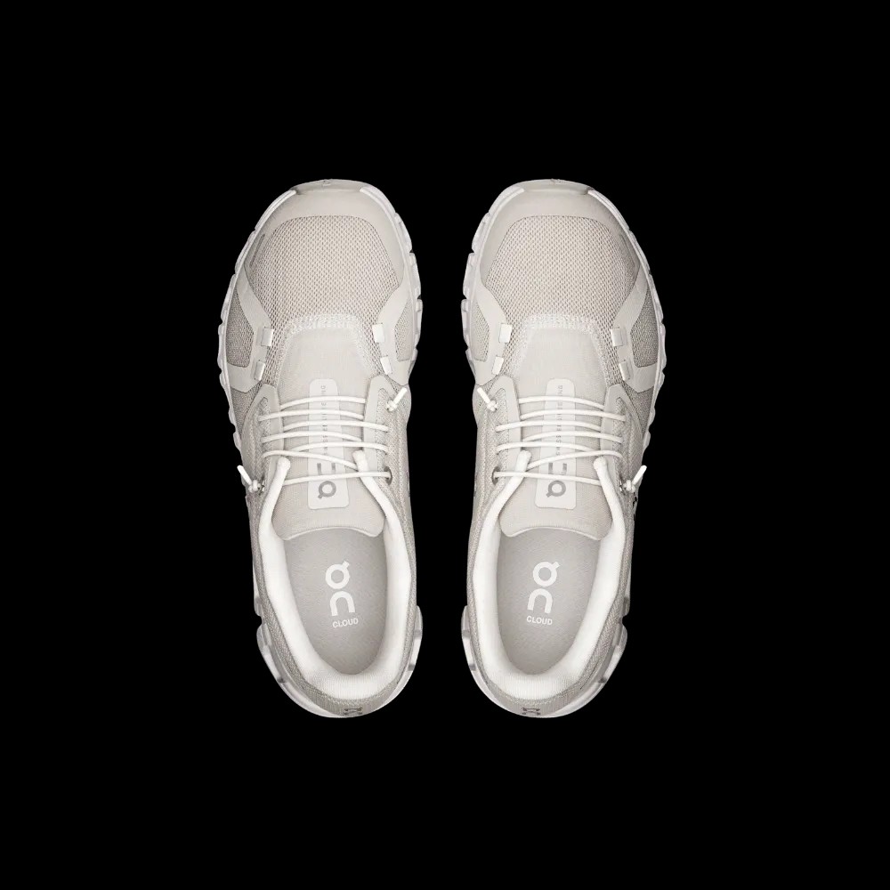 On Running Cloud 6 Wide Pearl White - HypeFly India View 5