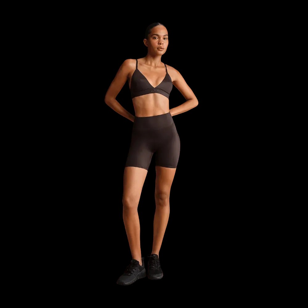 Nike X Skims Shine Women's High-Waisted 5" Biker Shorts Phoenix - HypeFly India View 1