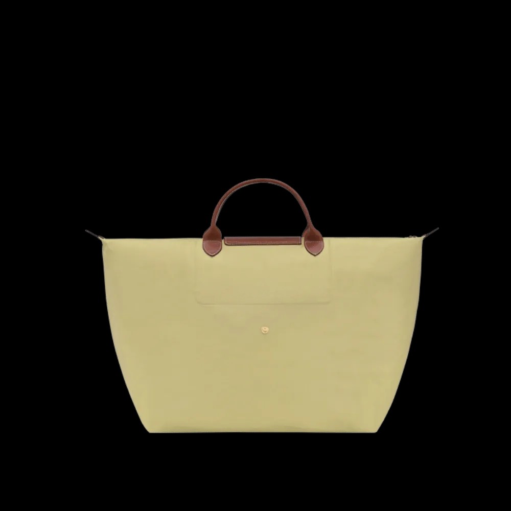 Longchamp Le Pliage Original M Handbag Pistachio - Recycled canvas - HypeFly India View 2