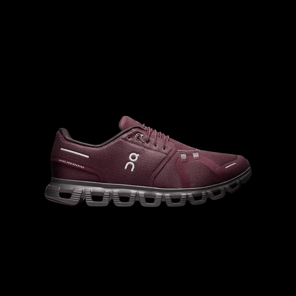 On Running Cloud 6 Mulberry Pebble - HypeFly India View 1