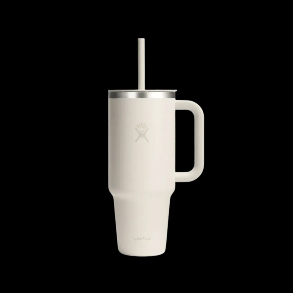 Hydro Flask 40 OZ Travel Tumbler Ivory - HypeFly India View 2